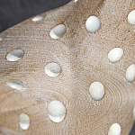 Статуэтка курица с текстурной поверхностью бежевого цвета Rustic Chicken варинант исполнения - 2 | Loft Concept в Костроме