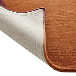 Ковер с оригинальной волнистой отделкой Woven from Wool варинант исполнения - 3 | Loft Concept в Костроме