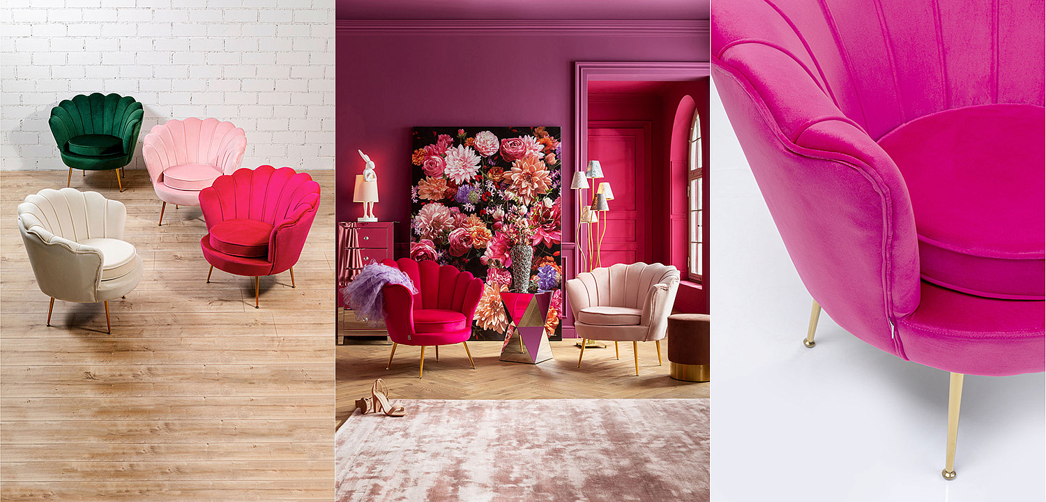 Кресло Bright Pink Meringue Кресло Bright Pink Meringue - Loft-Concept в Костроме