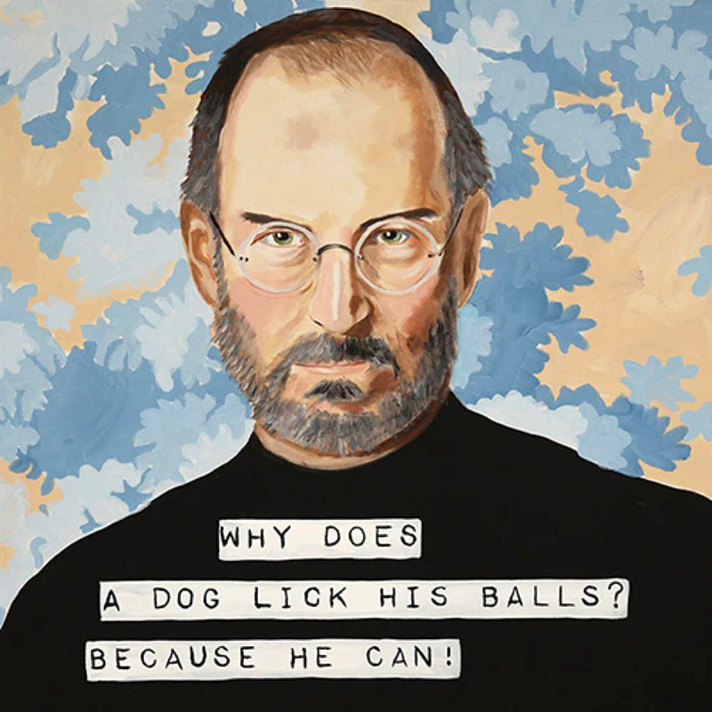 Картина Steve Jobs: Because He Can Мульти Картина Steve Jobs: Because He Can Мульти в Костроме | Loft Concept