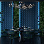 Гипсовая 3D Панель M-104 варинант исполнения - 2 | Loft Concept в Костроме