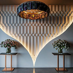 Гипсовая 3D Панель CRYSTAL SYMPHONY A варинант исполнения - 1 | Loft Concept в Костроме