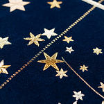 Обои с вышивкой ручной работы Cosmos Original colourway on velvet варинант исполнения - 4 | Loft Concept в Костроме