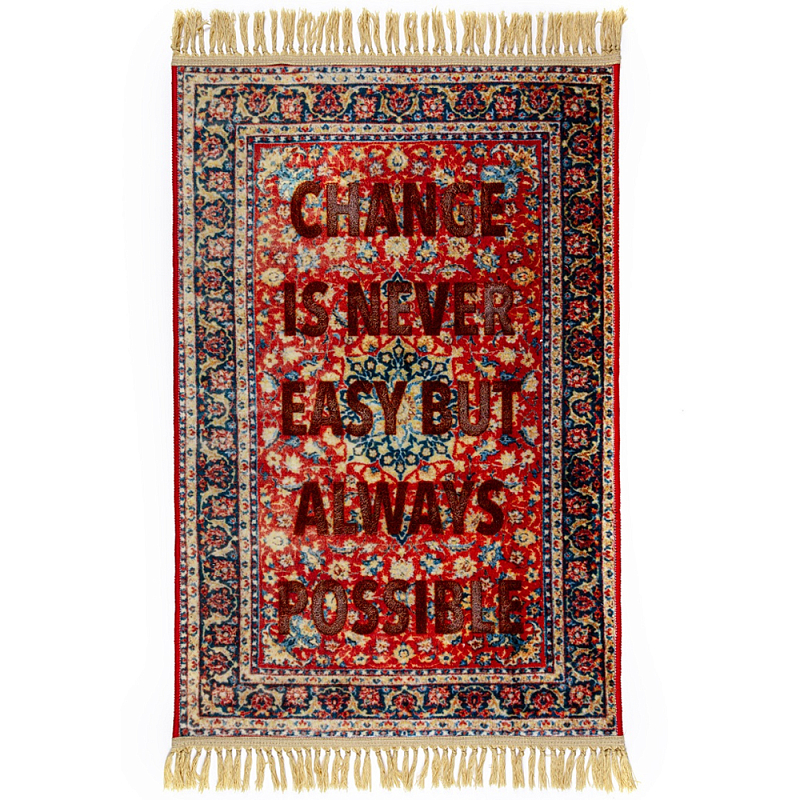 Ковер Seletti Possible Красный Мульти Ковер Seletti Possible Красный Мульти в Костроме | Loft Concept