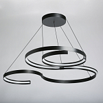 Люстра подвесная светодиодная в виде волнообразной ленты Ribbon Vortex варинант исполнения - 4 | Loft Concept в Костроме