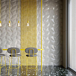 Гипсовая 3D панель с принтографией PM-14 варинант исполнения - 1 | Loft Concept в Костроме