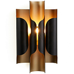 Бра из металла Dolton Wall Lamp Black варинант исполнения - 1 | Loft Concept в Костроме