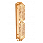 Бра прямоугольное с текстурным природным рисунком IceFlame варинант исполнения - 1 | Loft Concept в Костроме