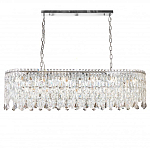 Люстра овальная с хрустальными подвесками Roul Crystal Light варинант исполнения - 5 | Loft Concept в Костроме