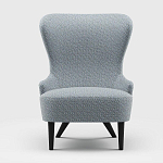 Мебельная ткань Шенилл голубой цвет 142 см T4-60 варинант исполнения - 6 | Loft Concept в Костроме