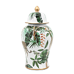 Ваза из фарфора с ручной росписью Leopard Collection  варинант исполнения - 2 | Loft Concept в Костроме