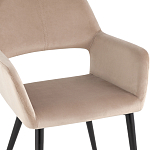 Стул с подлокотниками бежевый NEASAN STOOL варинант исполнения - 6 | Loft Concept в Костроме