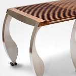 Дизайнерский раздвижной обеденный стол Poltronova Split Dining Table варинант исполнения - 8 | Loft Concept в Костроме