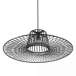 Подвесной светильник с плафоном из металлической сетки Lamp with Metal Mesh Shade варинант исполнения - 3 | Loft Concept в Костроме