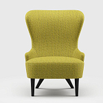 Мебельная ткань Шенилл горчичный цвет 142 см T4-62 варинант исполнения - 7 | Loft Concept в Костроме