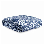 Постельное белье темно-синего цвета с рисунком Blossom Essence Sophie варинант исполнения - 4 | Loft Concept в Костроме