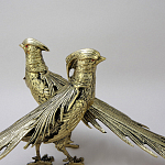 Статуэтка бронзовая пара Фазаны Bronze Birds варинант исполнения - 1 | Loft Concept в Костроме