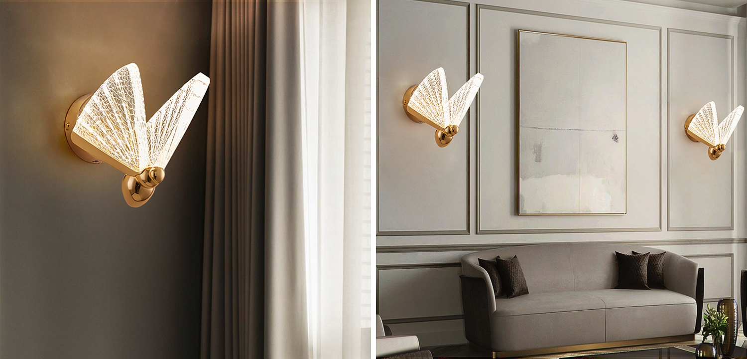 Бра Butterfly Wall Lamp A Бра Butterfly Wall Lamp A - Loft-Concept в Костроме