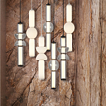 Подвесной светильник с белыми матовыми плафонами Hiding secrets варинант исполнения - 5 | Loft Concept в Костроме