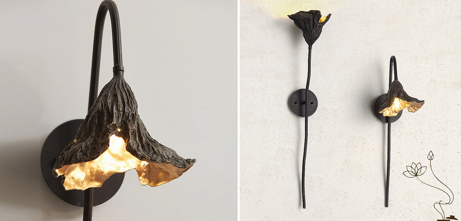 Настенный светильник Увядший Лотос Withering Lotus Lamp I Настенный светильник Увядший Лотос Withering Lotus Lamp I - Loft-Concept в Костроме