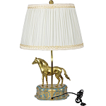 Настольная лампа из фарфора Лошадь Frodi варинант исполнения - 2 | Loft Concept в Костроме
