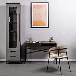 Стол рабочий в стиле лофт с ящиком и нишей для хранения Urban Style Space 2 варинант исполнения - 7 | Loft Concept в Костроме