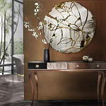 Консоль c 4-мя выдвижными ящиками и изогнутыми ножками Untamed Console варинант исполнения - 4 | Loft Concept в Костроме