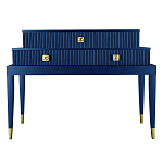 Премиальная Консоль с тремя ящиками Elsa Dreams Blue варинант исполнения - 4 | Loft Concept в Костроме