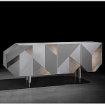Комод с фасадом из геометрических фигур Coleccion Alexandra варинант исполнения - 2 | Loft Concept в Костроме