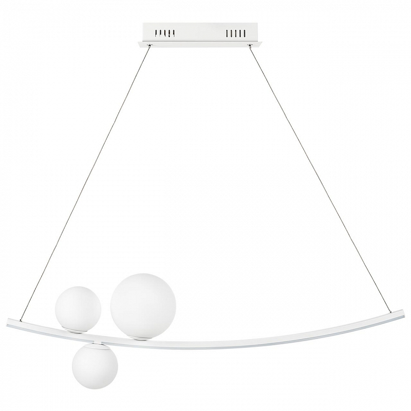 Люстра Galla Bubbles Arc Белый Люстра Galla Bubbles Arc Белый в Костроме | Loft Concept
