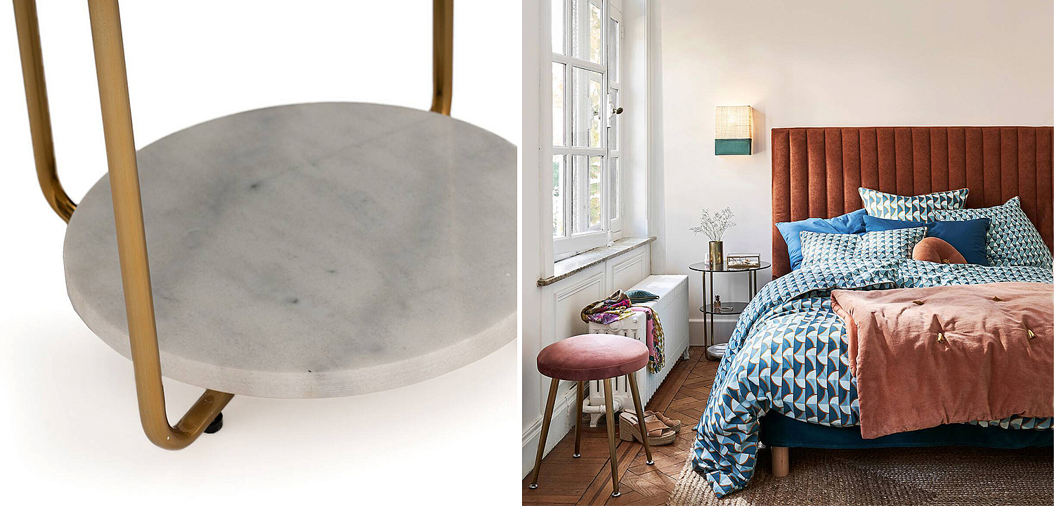 Приставной стол White Marble Приставной стол White Marble - Loft-Concept в Костроме