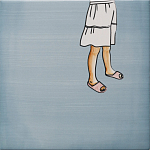 Плитка с узором Девочка единорог варинант исполнения - 4 | Loft Concept в Костроме