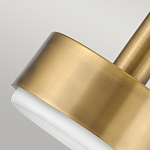 Подвесной светильник цилиндрический с белым плафоном Hinkley варинант исполнения - 7 | Loft Concept в Костроме