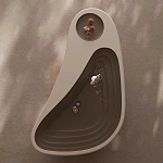 Журнальный столик фигурный со стеклянной столешницей Table Drop варинант исполнения - 2 | Loft Concept в Костроме