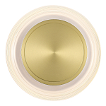 Бра круглое золото/прозрачный Plumpness LED 7 варинант исполнения - 3 | Loft Concept в Костроме