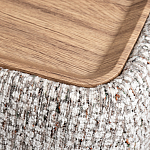 Столик прикроватный мягкий Soft Table from Chenille варинант исполнения - 4 | Loft Concept в Костроме