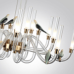 Люстра с декоративными птицами Ganthea D 93 см варинант исполнения - 3 | Loft Concept в Костроме