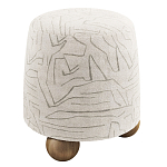 Пуф Wakonda ножки с деревянными шариками  варинант исполнения - 2 | Loft Concept в Костроме