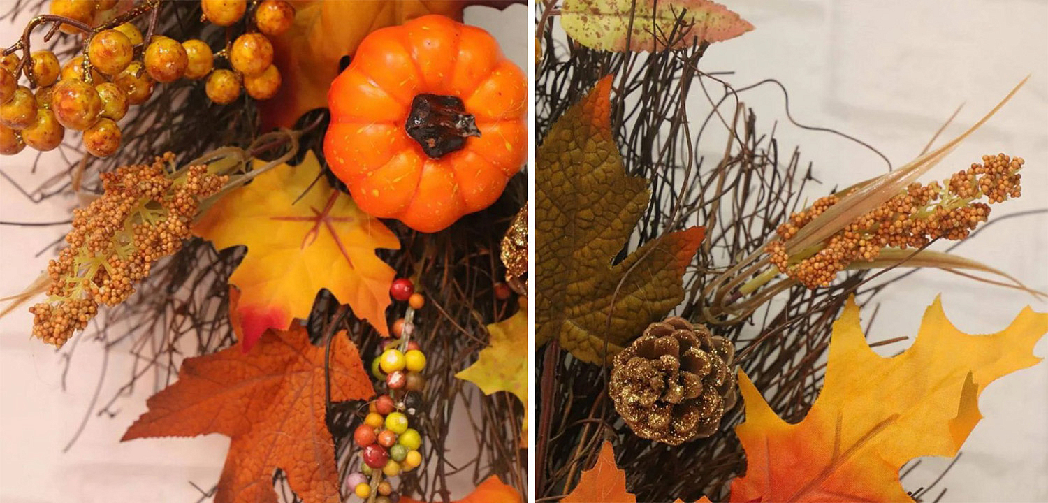 Аксессуар на стену Halloween Wreath Аксессуар на стену Halloween Wreath - Loft-Concept в Костроме