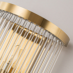 Бра с золотистым основанием и прозрачными трубками Nembus варинант исполнения - 2 | Loft Concept в Костроме