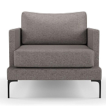 Мебельная ткань Шенилл серый цвет 138 см T4-32 варинант исполнения - 5 | Loft Concept в Костроме