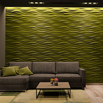 Гипсовая 3D Панель M-31 варинант исполнения - 1 | Loft Concept в Костроме