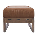 Банкетка Duncan винтажная коричневая кожа варинант исполнения - 2 | Loft Concept в Костроме