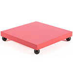 Дизайнерский кофейный стол на круглых ножках Poltronova T02 Pink Coffee Table варинант исполнения - 1 | Loft Concept в Костроме