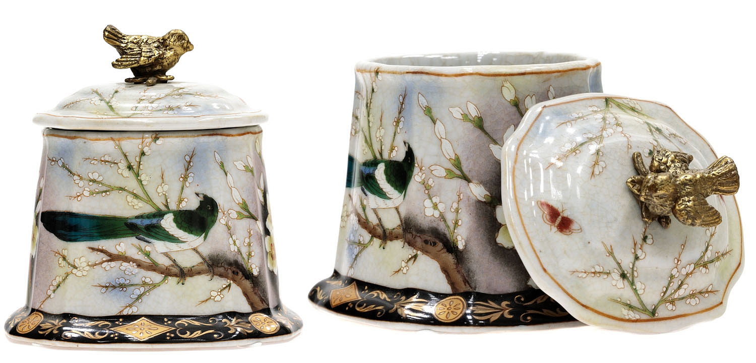 Шкатулка Round Box Colored Bird Шкатулка Round Box Colored Bird - Loft-Concept в Костроме
