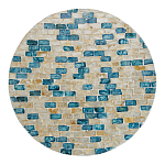 Столик с инкрустацией с перламутровым узором Rona варинант исполнения - 2 | Loft Concept в Костроме