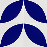 Дизайнерская плитка с узором Лепесток варинант исполнения - 2 | Loft Concept в Костроме