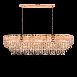 Люстра овальная с каскадом из прозрачного хрусталя Constant Sparks варинант исполнения - 2 | Loft Concept в Костроме