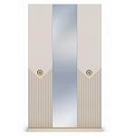 Шкаф трёхдверный с 1-ой зеркальной дверью Satin Furniture варинант исполнения - 2 | Loft Concept в Костроме