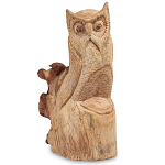 Статуэтка из дерева сова Animals of the World 20 варинант исполнения - 1 | Loft Concept в Костроме